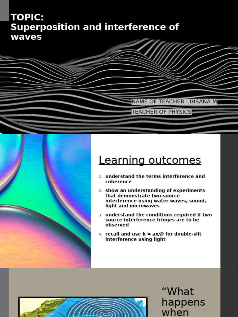 Superposition Ppt | PDF
