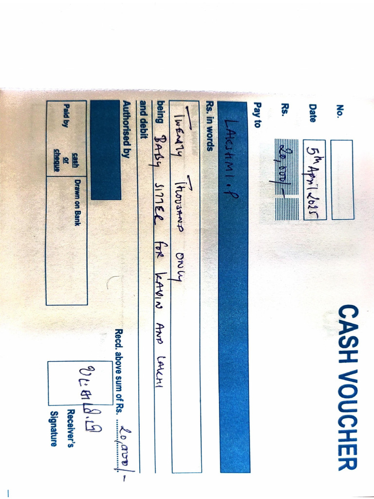 Naani Payment April 2025 | PDF