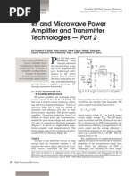 RF Power Amplifier and Transmitter Technologies Part2