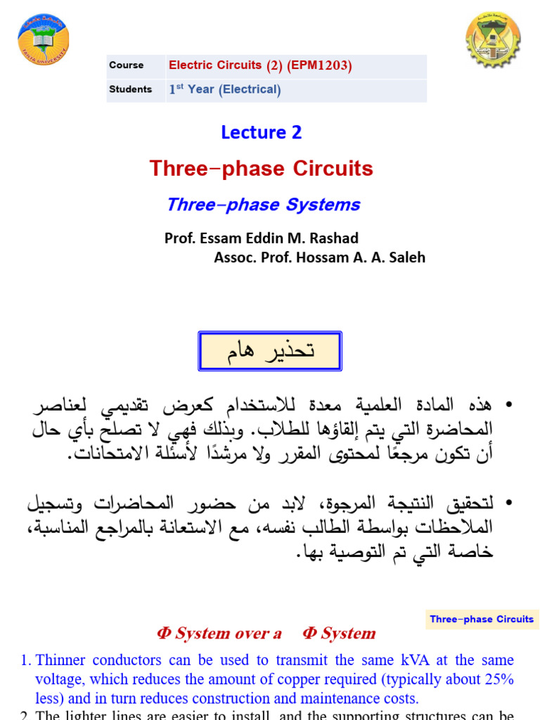 Three-Phase Circuits-02 | PDF | Ac Power | Electrical Engineering
