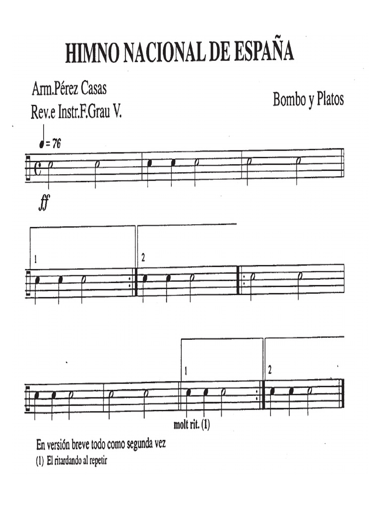 Himno Nacional de España | PDF