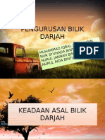 PENGURUSAN BILIK DARJAH