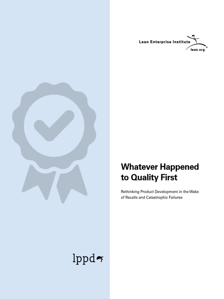 Quality First | PDF | Reliability Engineering | Simulation