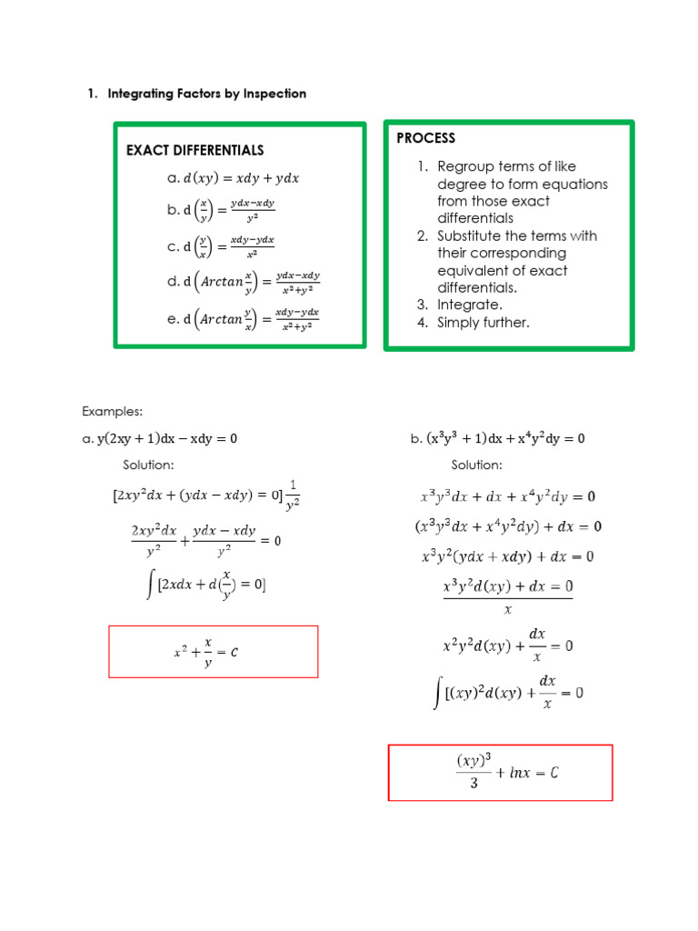 Explore - Module 4 - OTHER SOLUTIONS OF DIFFERENTIAL EQUATIONS | PDF ...