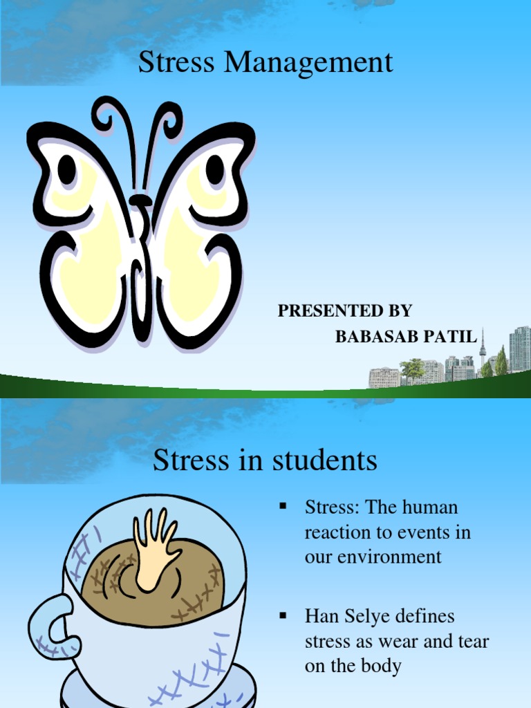 presentation on stress management ppt
