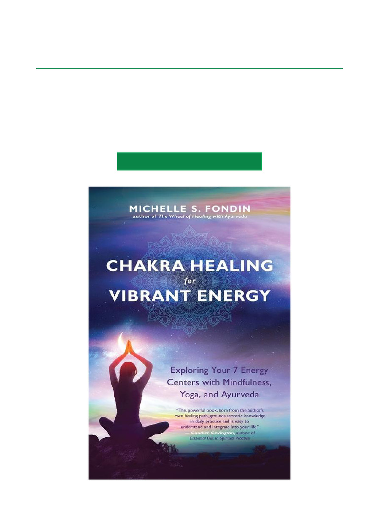 Full Download Chakra Healing For Vibrant Energy Exploring Your 7 Energy ...