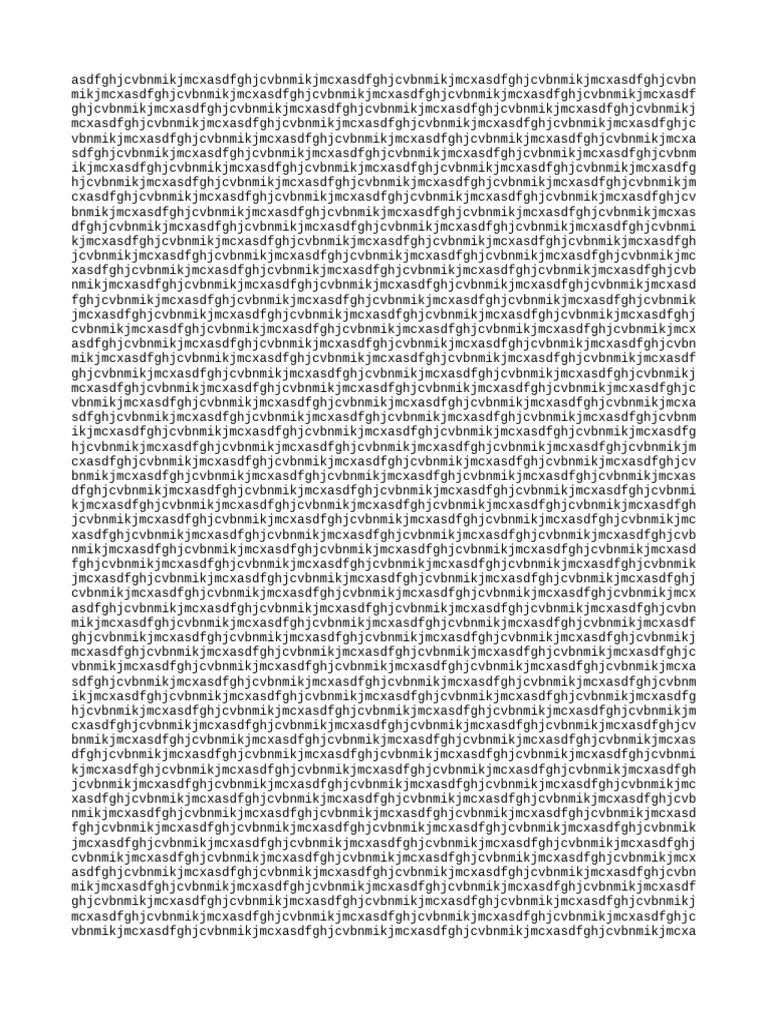 Text Repetition Analysis Document | PDF