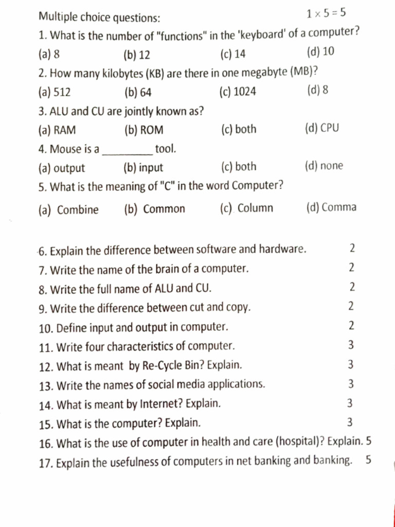 Class 9 - 10 | PDF