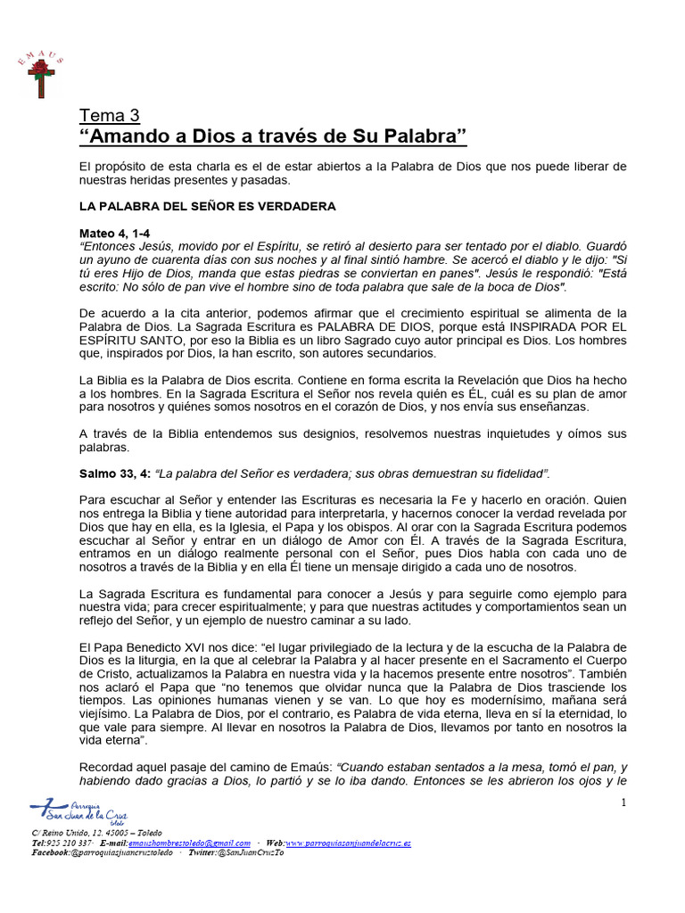 Crecimiento Espiritual a través de la Biblia | PDF | Biblia | Cristo ...
