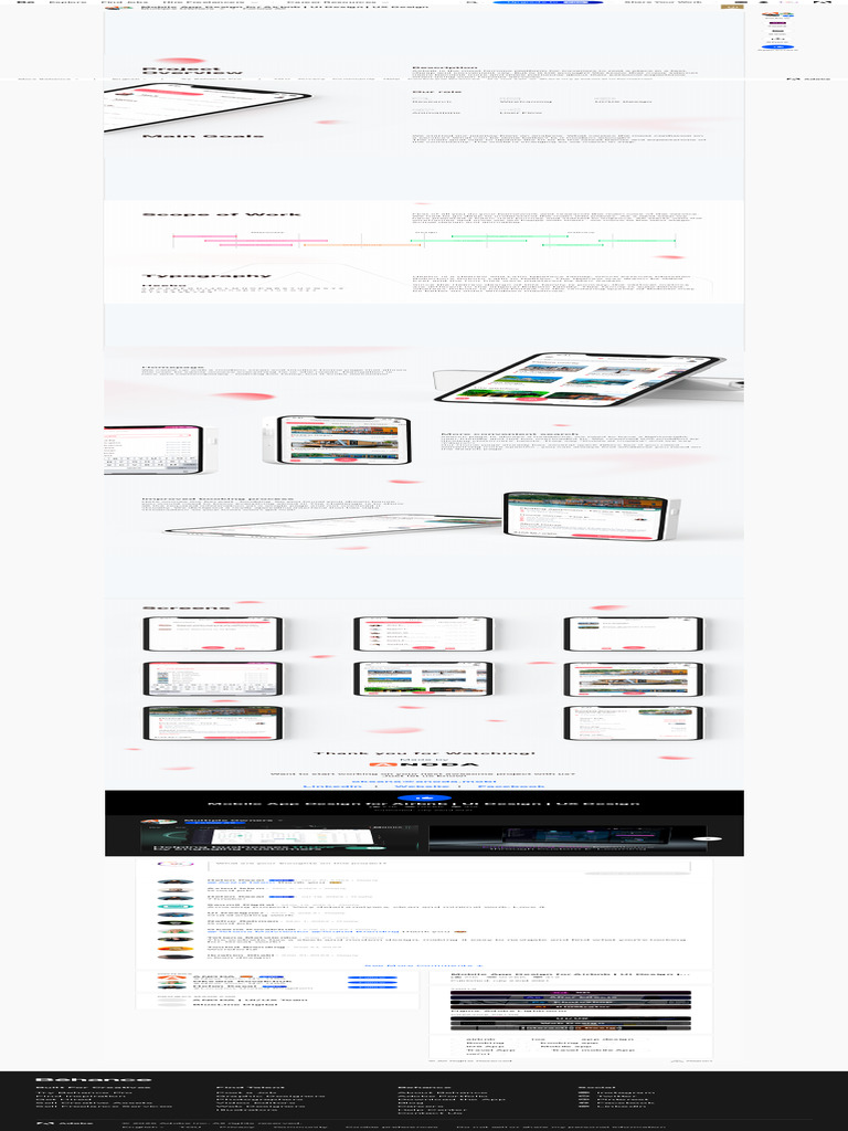 Mobile App Design For Airbnb - UI Design - UX Design - Behance | PDF ...