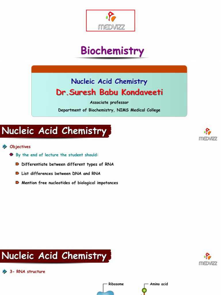 Nucleic Acid Chemistry | PDF