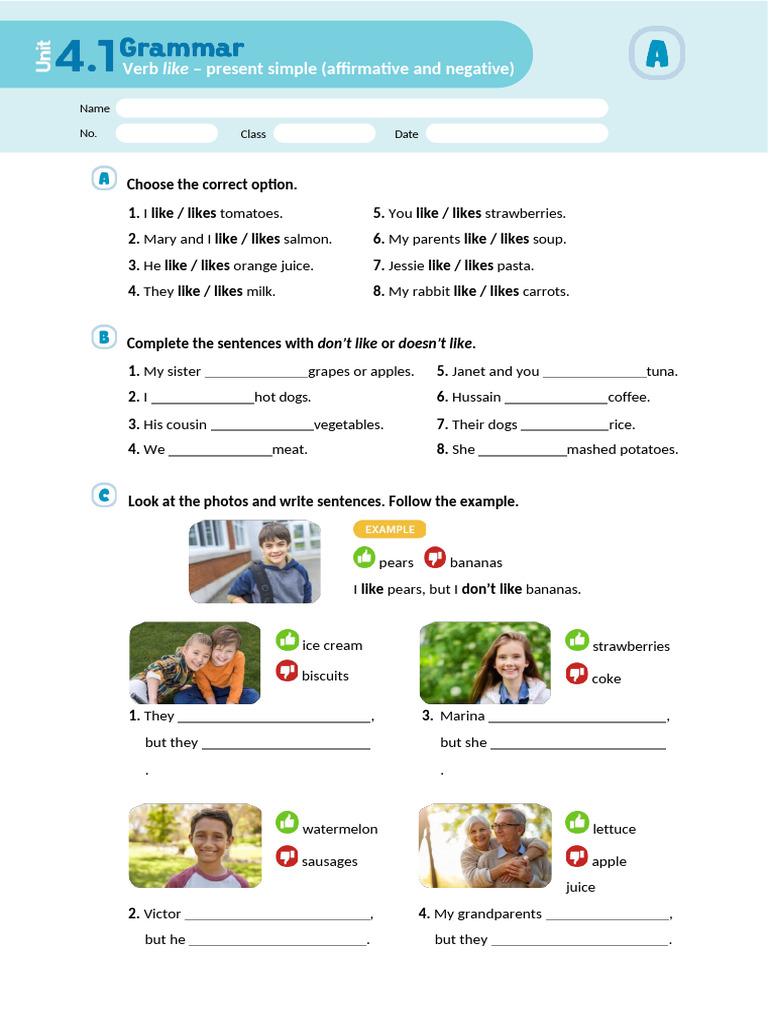 WS Unit4 Grammar Page89 | PDF