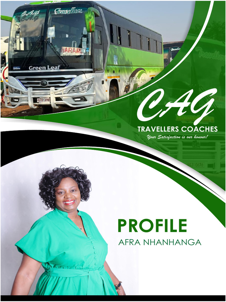 Afra Nhanhanga: CAG Buses CEO Profile | PDF | Transport