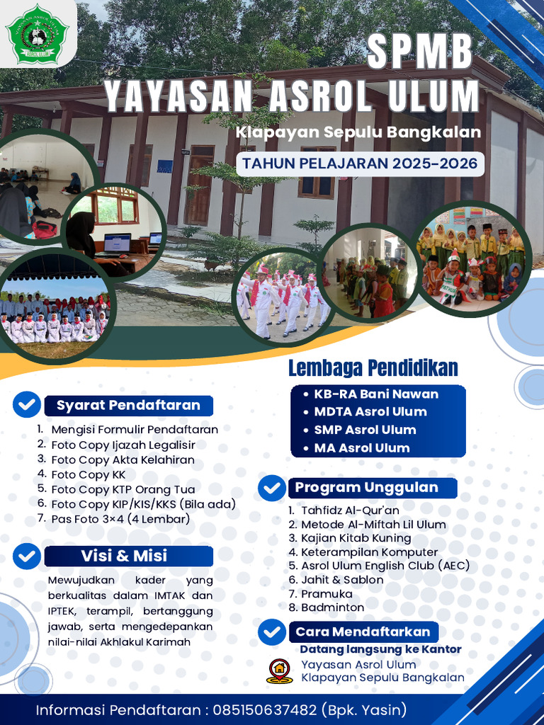Brousur Asrol Ulum - 20250514 - 083016 - 0000 | PDF