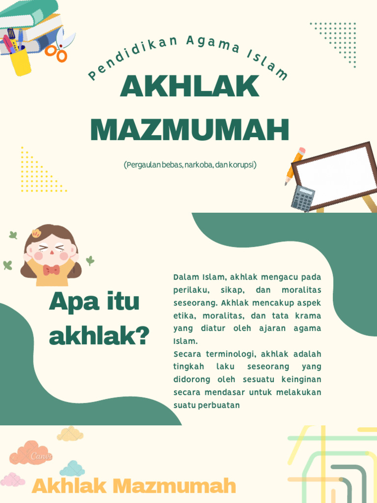Memahami Akhlak Mazmumah dalam Islam | PDF