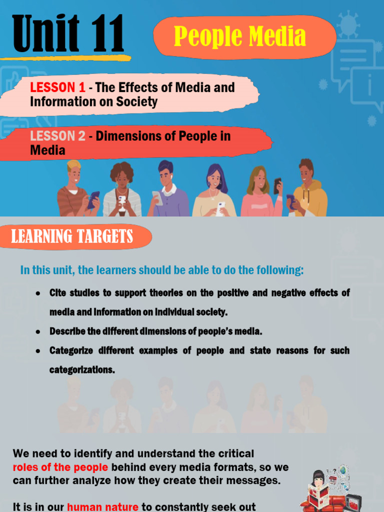 Media's Impact on Society and People | PDF | Attitude (Psychology ...