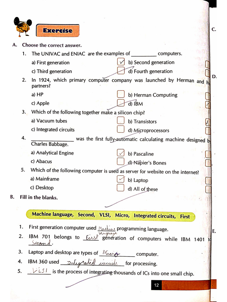 Computer CH 1 Brief History of Computer | PDF