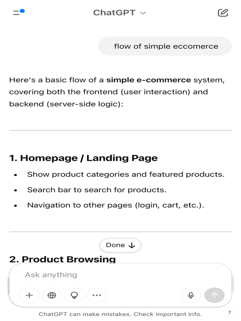 Simple Ecommerce Flow | PDF