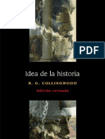 Idea de La Historia Escrito Por Robin George Collingwood-jan Van Der Dussen