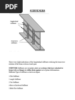 Types and Functions of Stiffeners | PDF | Buckling | Beam (Structure)