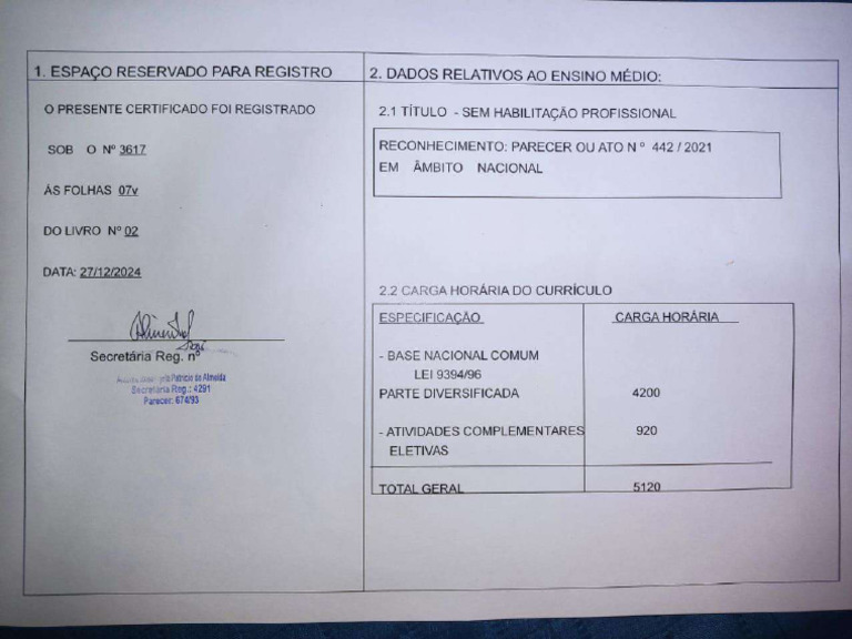 Certifica Do Parte 2 | PDF