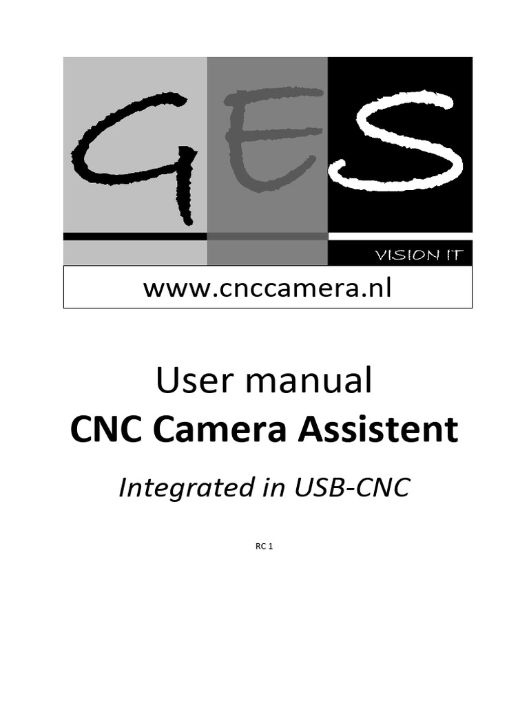 CNC Camera Assistent Manual | PDF | Button (Computing) | Camera