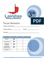 3er Grado - Bimestre 3