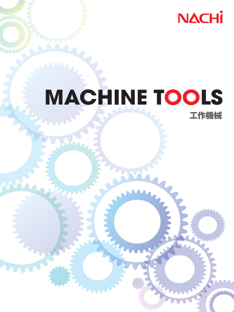 NACHI Cutting Tools and Machines Catalog | PDF | Machining | Gear