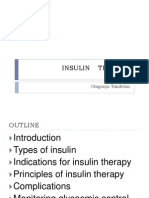 Insulin Therapy Types and Principles