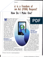 What Is A FOIA Request and How Do I Make One?