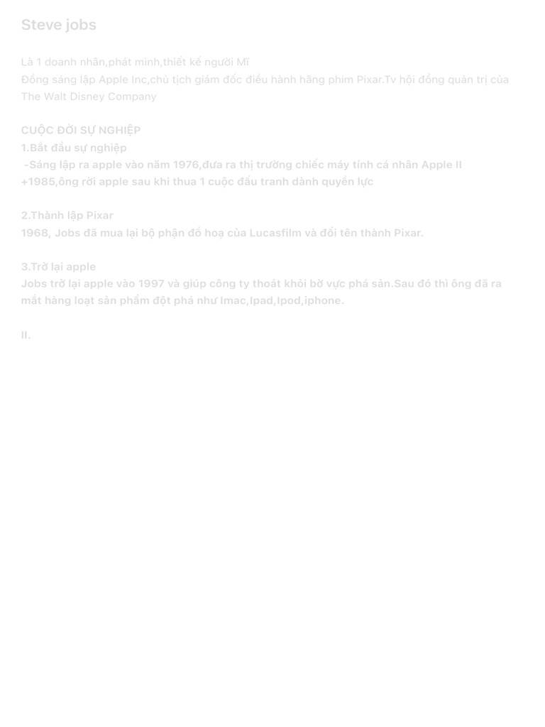 Steve Jobs | PDF