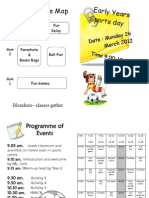 EY Sport Day Programme 2012