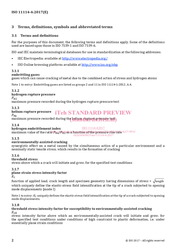 ISO-11114-4-2017 Metodos para Seleção de Materiais HE Parcial | PDF ...