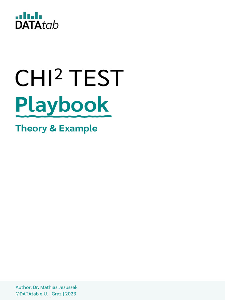 Chi2 - Test - Play Section | PDF | P Value | Chi Squared Distribution