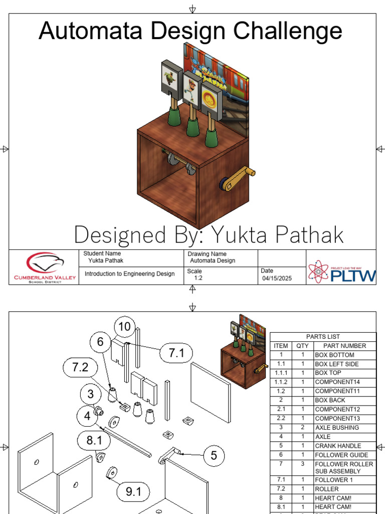 Automata Design Project by Yukta Pathak | PDF | Machines