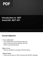 AutoCAD .NET Training