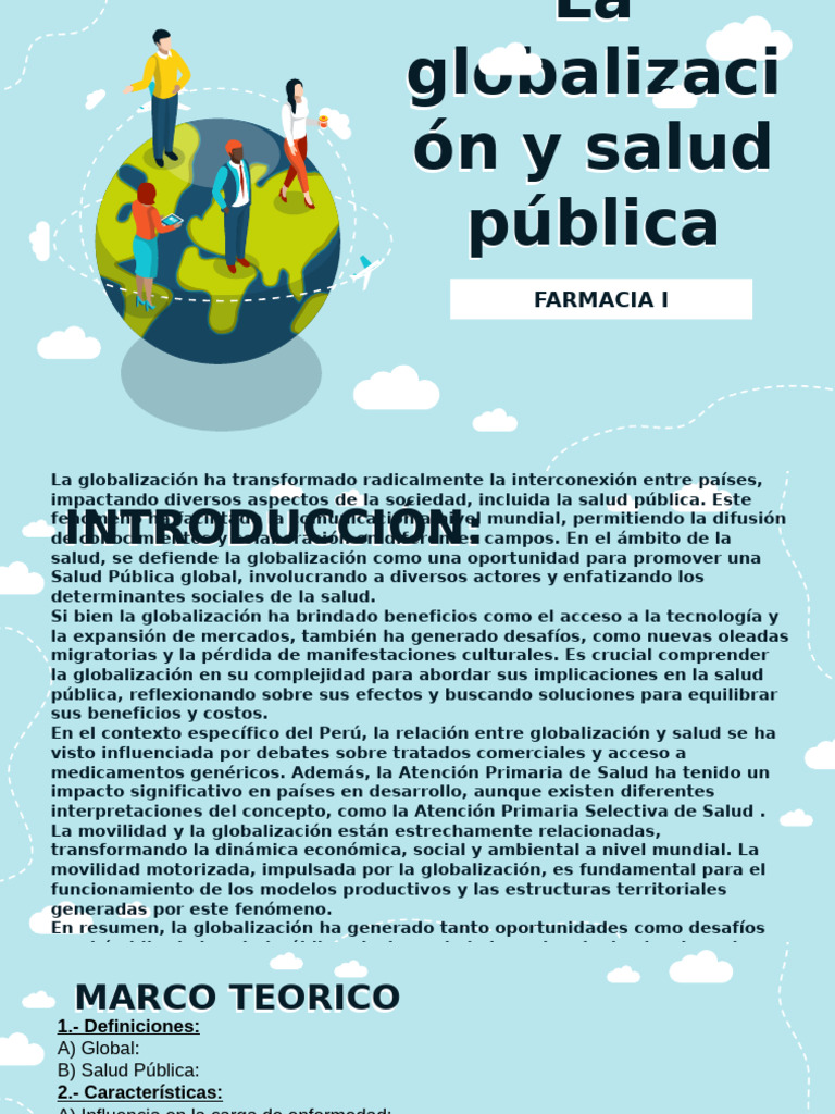 Impacto de la Globalización en Salud Pública | PDF | Globalización ...