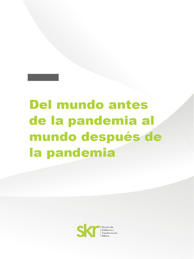 Impacto de la pandemia en economía y sociedad | PDF | Sustentabilidad ...