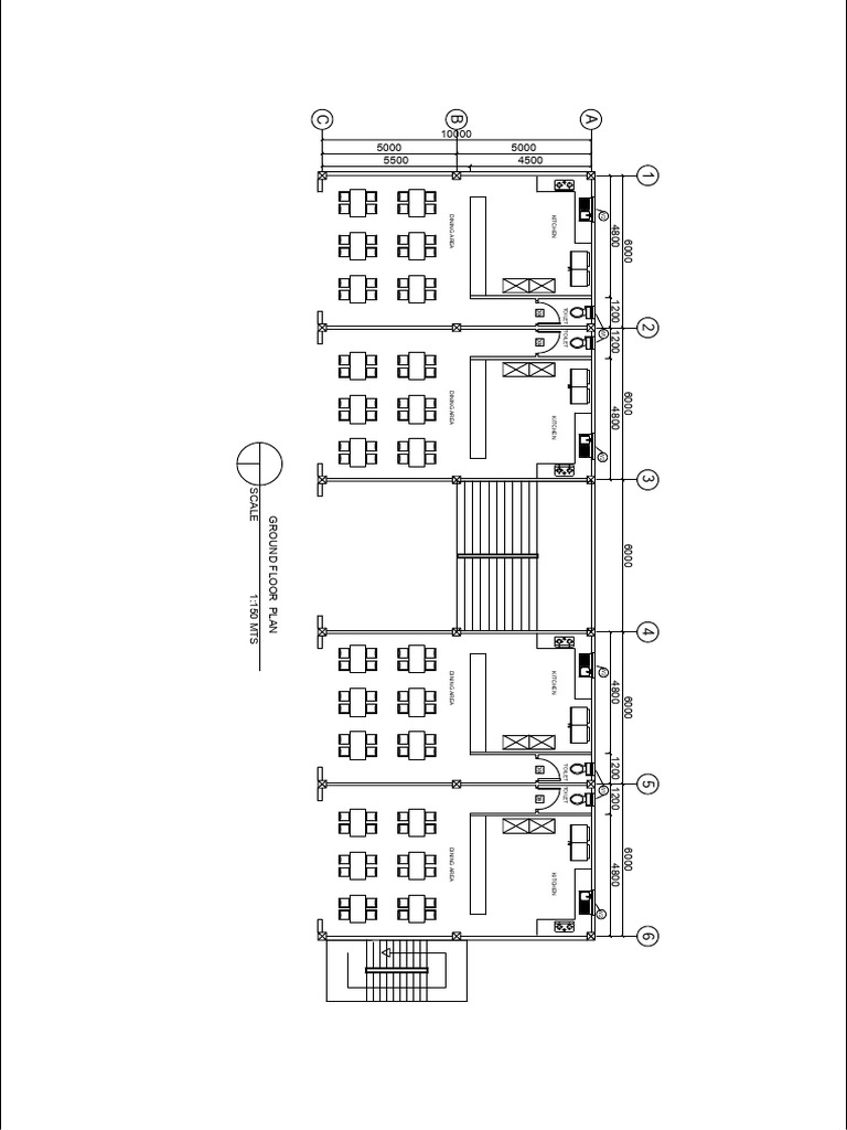 Ground Floor Plan Layout Details | PDF