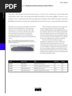 Cisco 800 Series Routers Big Business Networking For Small Offices