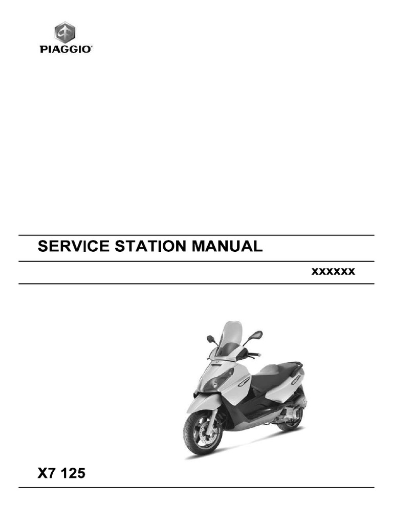 X7-125 Workshop Manual 5 | PDF