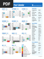 EPSB School Year Calendar 2025-26 | PDF | Observances | Public Holiday