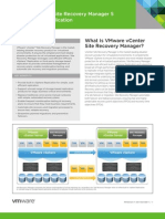 VMware Vcenter Site Recovery Manager With Vsphere Replication Datasheet