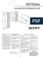 Manuale Sony Vaio Vgnfw1