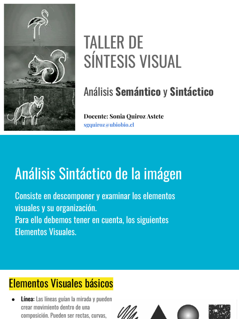 Análisis y Síntesis Visual en Diseño | PDF | Composición (artes ...
