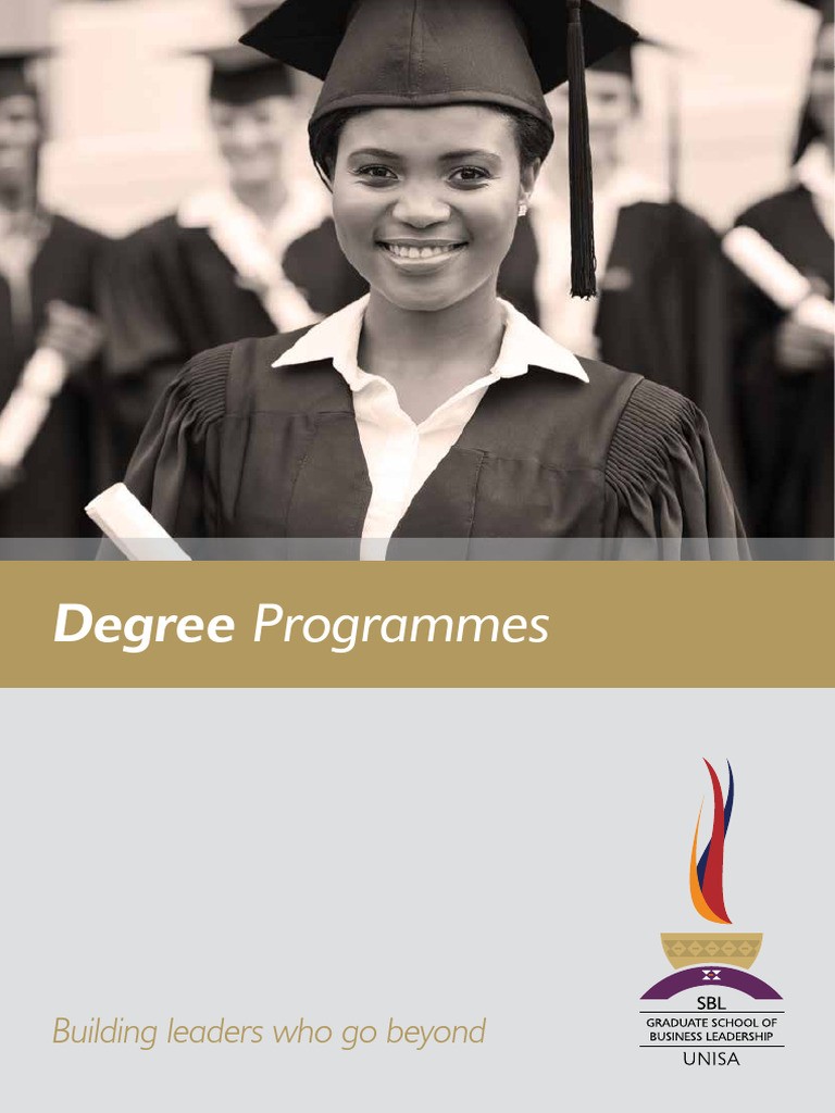 degree brochure 2016 final | PDF | Academic Degree | Distance Education