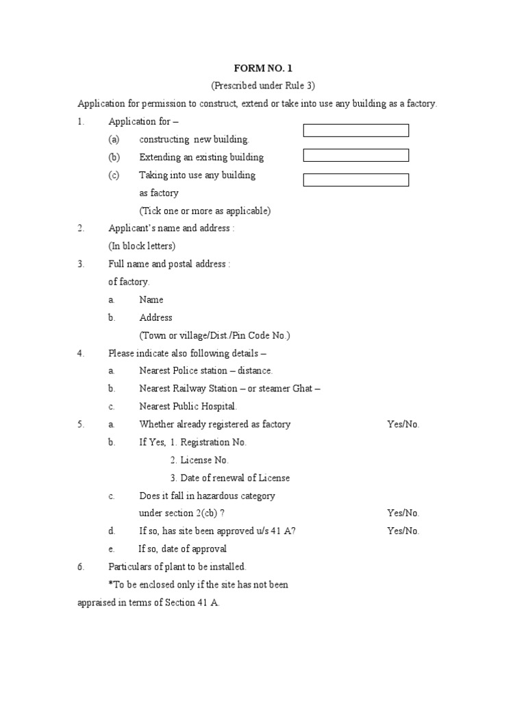 Form 1 | PDF