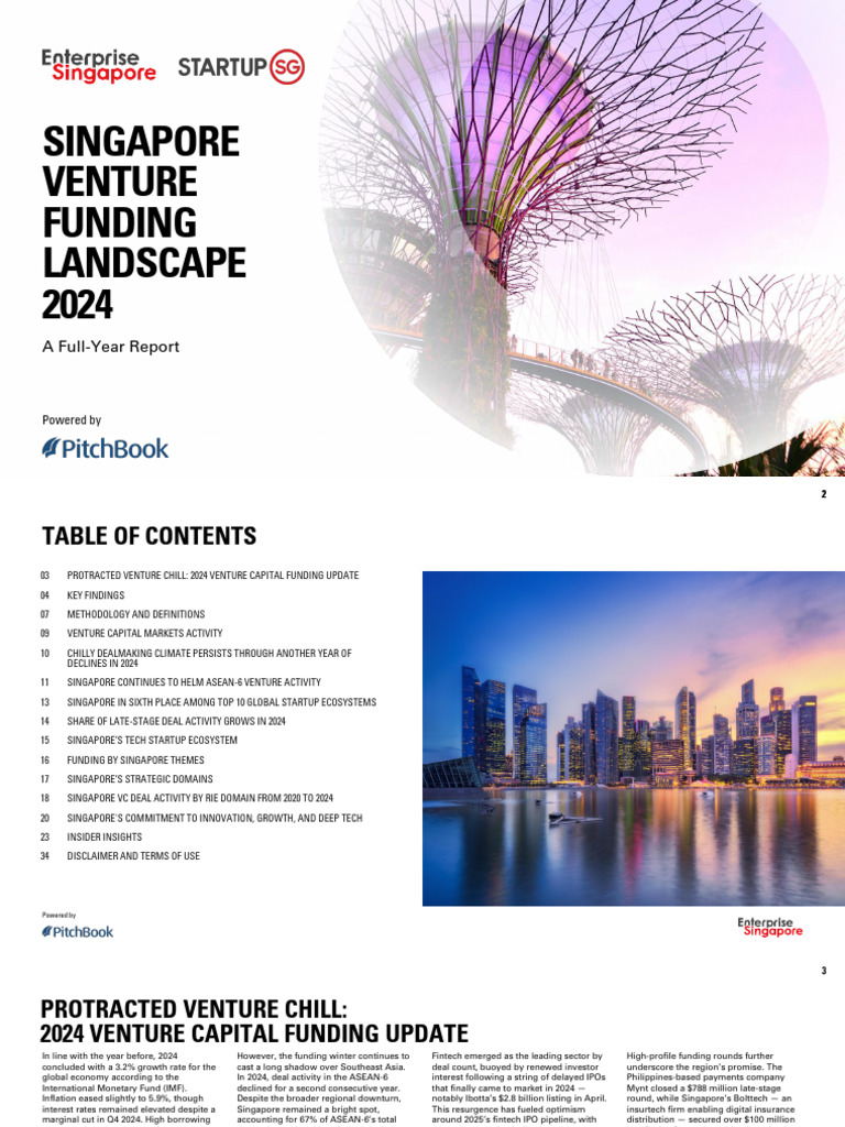 Singapore Venture Funding 2024 Insights | PDF | Venture Capital ...