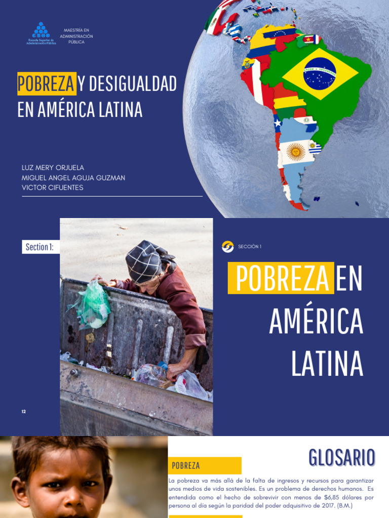 Pobreza y Desigualdad en América Latina | PDF | Pobreza | Pobreza e ...