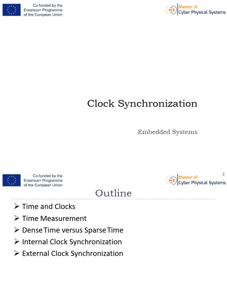 ES - 05 Clock Synchronization | PDF | Time | Spacetime